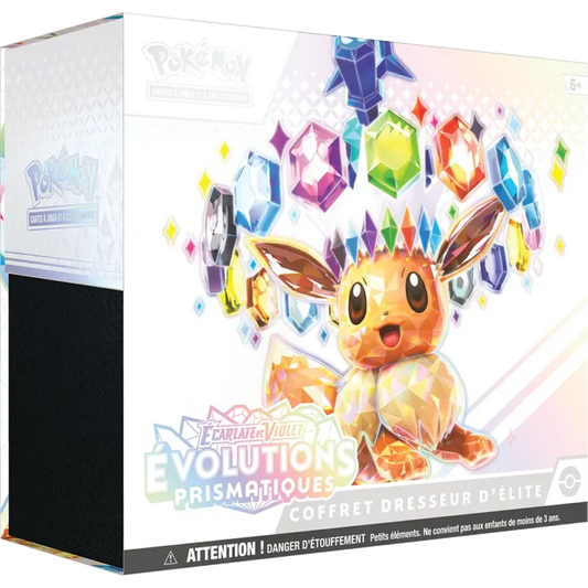 Coffret Elite Trainer Box ETB Évolutions Prismatiques EV08.5